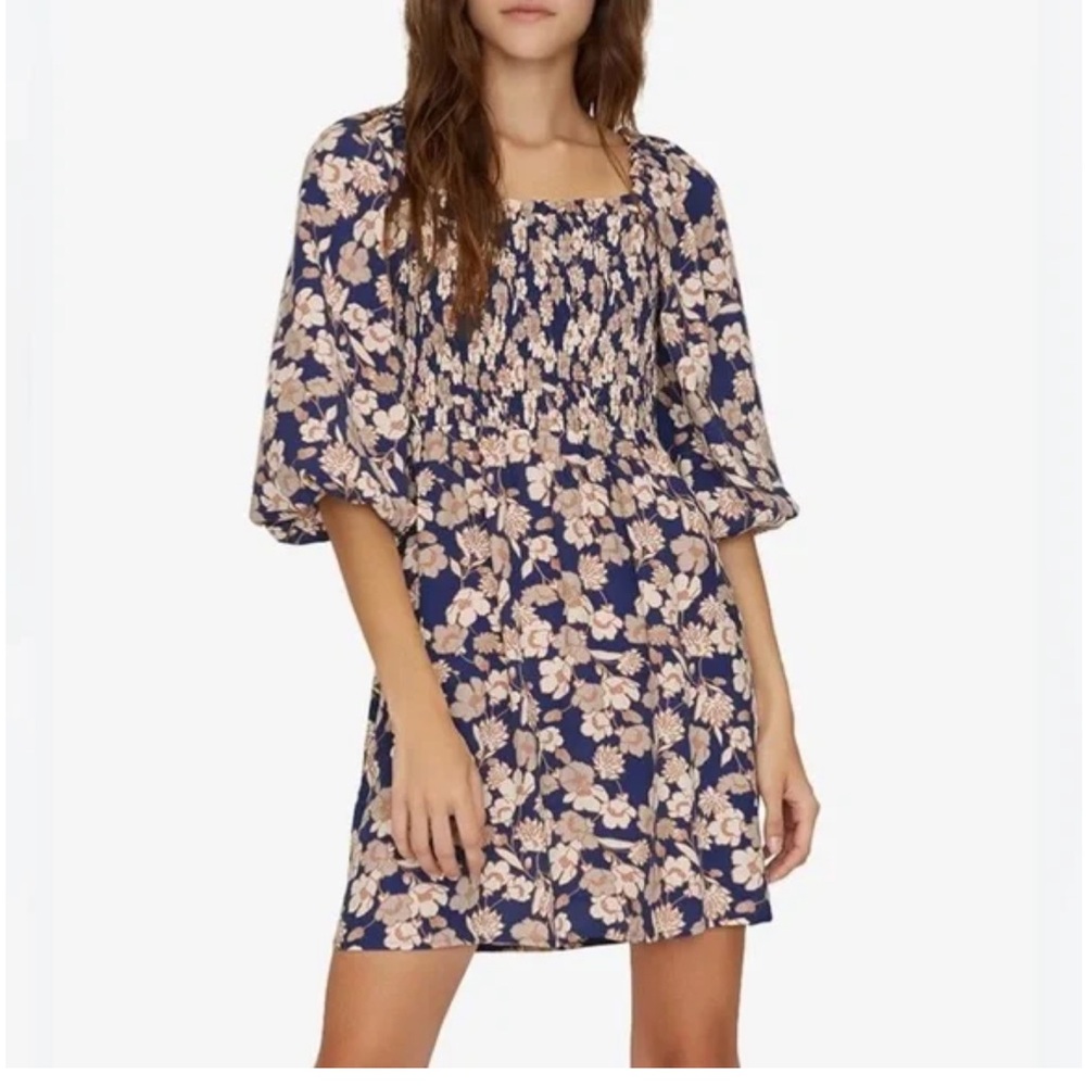 Sanctuary Marina Smocked Floral Dress